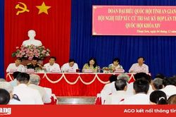 Đại biểu Quốc hội tiếp xúc cử tri sau kỳ họp thứ 8, Quốc hội khóa XIV