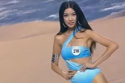 Thúy Vân gặp sự cố lộ vòng một trong đêm bán kết 'Hoa hậu Hoàn vũ Việt Nam 2019'