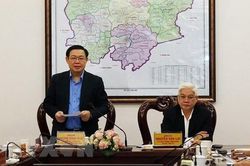 Đoàn Kiểm tra của Bộ Chính trị làm việc với Tỉnh ủy Bình Phước
