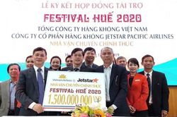 Vietnam Airlines và Jetstar là Nhà Vận chuyển chính thức tại Festival Huế 2020