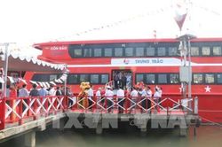Khai trương tuyến tàu cao tốc Cần Thơ - Trần Đề - Côn Đảo