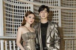 Thu Thủy diện váy ôm sát khoe đường cong nuột nà, tông xuyệt tông bên ông xã Kin Nguyễn