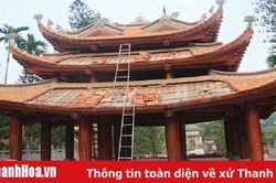 Tu bổ, tôn tạo di tích đền thờ Triệu Việt Vương ở xã Hoằng Trung