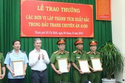 Chuyên án bí số 419D mang lại sự bình yên cho người dân TP HCM