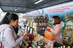 Lào Cai giới thiệu nhiều nông sản đặc sản tại Thủ đô