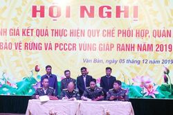 Ký kết quy chế bảo vệ rừng vùng giáp ranh 3 tỉnh Lào Cai – Yên Bái và Lai Châu