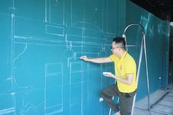 Độc đáo nghề vẽ tranh tường