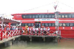 Khai trương tuyến đường thủy mới nối Cần Thơ với Côn Đảo