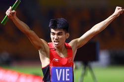 SEA Games: Điền kinh giải cơn khát HCV, thiết lập kỷ lục 4x400 m
