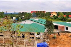 Bàn giao Ký túc xá 115: Ngày hội '3 trong 1' ở xã vùng sâu Tây Nguyên