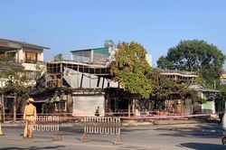Vĩnh Phúc: Cháy quán ăn trong đêm làm 4 người thiệt mạng