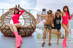 Sau Ngọc Trinh, Vũ Khắc Tiệp mời siêu mẫu Khả Trang vi vu 3 nước bằng du thuyền hạng sang