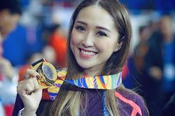 Nhan sắc 'vô đối' của HLV thể dục nghệ thuật Việt tại SEA Game 30