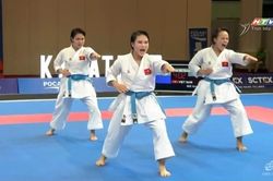 Ba nữ võ sĩ Việt đi quyền xuất thần, đoạt HCV Karatedo