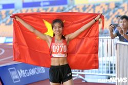 Nữ hoàng đi bộ Thanh Phúc bị 'nhốt', Thu Trang lập kỳ tích ở SEA Games 30