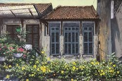 Họa sĩ Phạm Ánh một lần nữa gây sốt với bộ tranh sơn dầu Hà Nội đầu đông