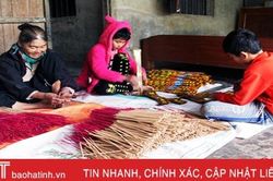 Nhiều cơ sở sản xuất hương ở Hà Tĩnh kín đơn hàng Tết Canh Tý