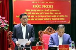 Tăng cường vai trò nêu gương của cán bộ, đảng viên