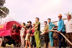 'Đội chữa cháy nông dân' tại cù lao Phú Tân
