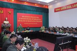 Đoàn kiểm tra số 2 của Bộ Công an làm việc tại Công an tỉnh Thái Bình