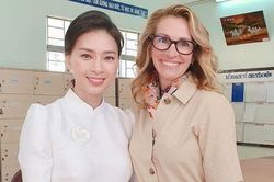 Ngô Thanh Vân tham gia hoạt động cùng vợ cựu Tổng thống Mỹ Obama và nữ diễn viên Julia Roberts