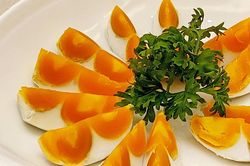 Nơi trứng 2 lòng đỏ là món ăn quen thuộc