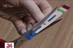 Bệnh viện Xanh Pôn: Việc cắt đôi que thử HIV, viêm gan B chỉ là thử nghiệm