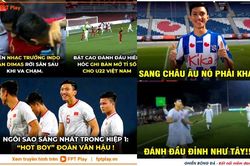 Ảnh chế: Văn Hậu ghi bàn, fan Việt chuẩn bị đi 'bão' mừng vô địch SEA Games 30