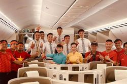 Vietnam Airlines bố trí 'siêu máy bay' đón đoàn TTVN trở về từ SEA Games 30