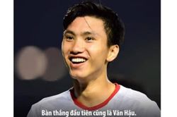 Loạt ảnh chế Văn Hậu hài hước sau chiến thắng của U22 Việt Nam