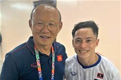 Ngôi sao Lào vui mừng khi U22 Việt Nam giành HCV SEA Games