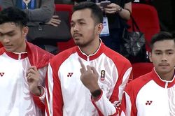 VĐV bóng chuyền Indonesia gây sốc vì hành động ăn mừng phản cảm