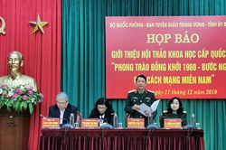 Tổ chức hội thảo khoa học cấp quốc gia về 60 năm phong trào Đồng Khởi