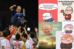 Loạt ảnh chế HLV Park Hang Seo và U22 Việt Nam đang gây 'bão' mạng