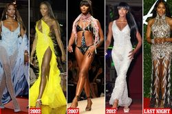 Mê mẩn sắc vóc tuyệt mỹ của siêu mẫu huyền thoại Naomi Campbell