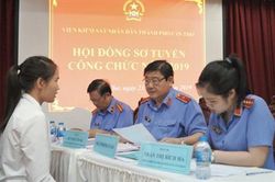 Đã có kết quả thi tuyển công chức ngành KSND năm 2019