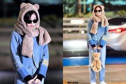 Jennie Black Pink tạo trend với mũ đầu gấu tại sân bay khiến ai cũng không thể rời mắt