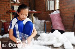 Nghị lực của cô học trò nhỏ