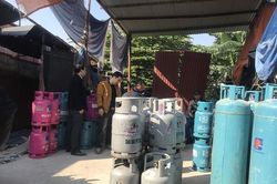 Triệt phá tụ điểm san chiết gas trái phép tại Hải Phòng