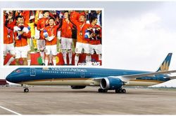Chiều nay, U22 Việt Nam trở về trên 'siêu máy bay' thế nào?