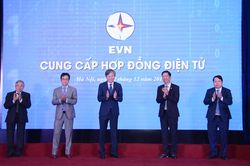 EVN công bố cung cấp Hợp đồng điện tử