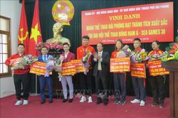 SEA Games 30: VĐV, HLV Hải Phòng được thưởng hơn 1,5 tỷ đồng