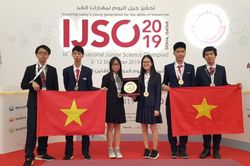 Học sinh Hà Nội giành 3 Huy chương vàng kỳ thi Olympic khoa học trẻ quốc tế