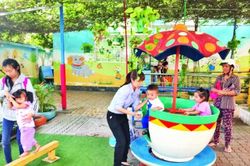 Tạo điều kiện cho công nhân yên tâm lao động, sản xuất