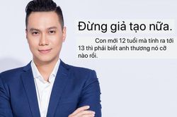 Vợ cũ Việt Anh lên tiếng: Đừng dùng con tôi để đánh bóng tên tuổi, con mới 12 tuổi mà tính ra tới 13 thì biết thương cỡ nào