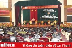 Công bố Quyết định bổ nhiệm cán bộ Cục Quản lý thị trường tỉnh Thanh Hóa