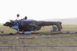 Nga công bố hình ảnh trực thăng Mi-28UB rơi trong khi bay huấn luyện