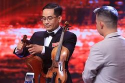 Siêu trí tuệ tập 8: MC Lại Văn Sâm ngỡ ngàng trước tài năng của anh trai Khánh Thi
