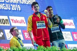 Sun Yang tiếp tục khiêu khích đối thủ từng tẩy chay mình