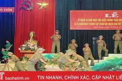 TP Hà Tĩnh, Nghi Xuân kỷ niệm 75 năm ngày thành lập Quân đội nhân dân Việt Nam